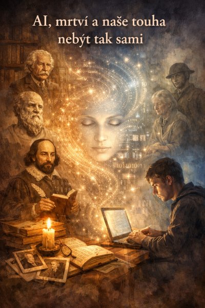 AI, mrtví a naše touha nebýt tak sami