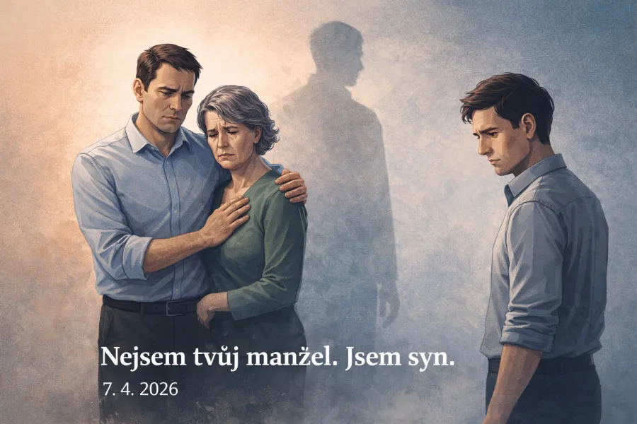 Nejsem tvůj manžel. Jsem syn.